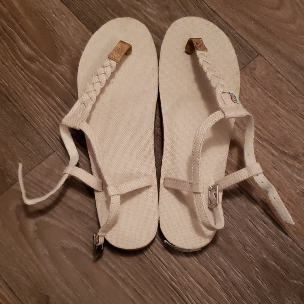 Rainbow sandals